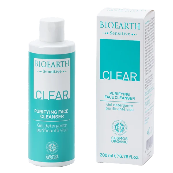 BIOEARTH Clear – Gel Detergente Viso Purificante