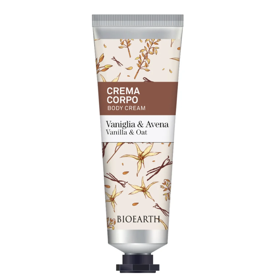BIOEARTH Crema Corpo Vaniglia e Avena