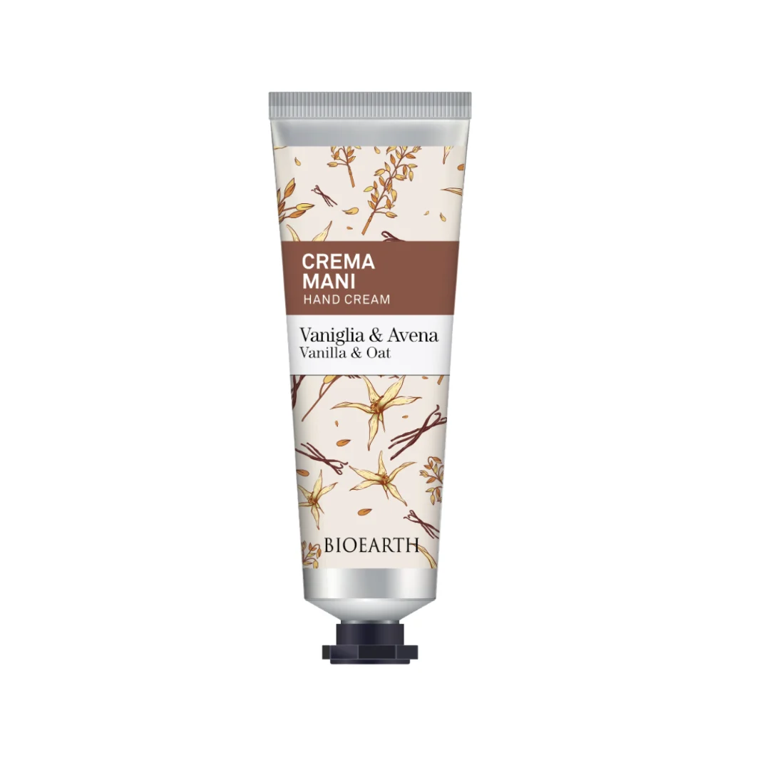 BIOEARTH Crema Mani Vaniglia e Avena