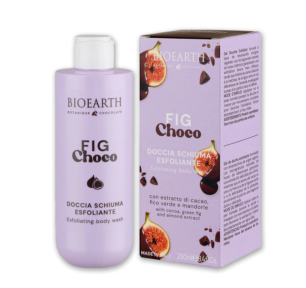 BIOEARTH Fig Choco – Doccia Schiuma Esfoliante