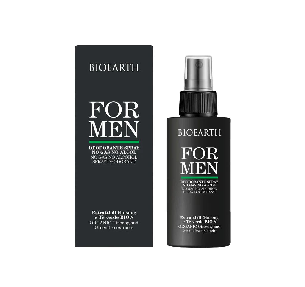 BIOEARTH For Men – Deodorante Spray No Gas No Alcol