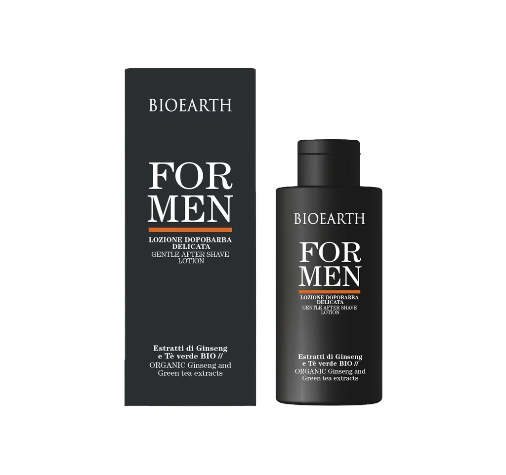 BIOEARTH For Men – Lozione Dopobarba Delicata