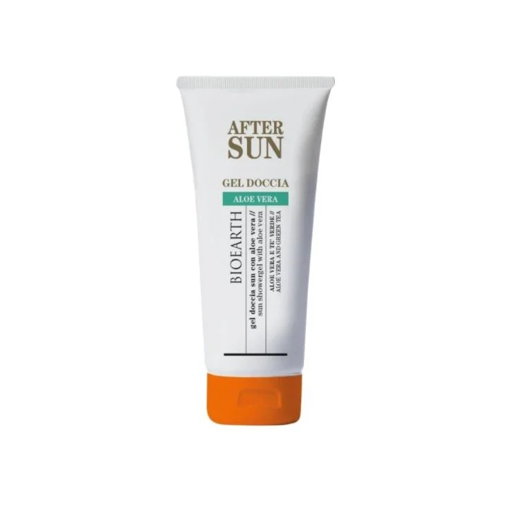 BIOEARTH After Sun – Gel Doccia Solare con Aloe Vera