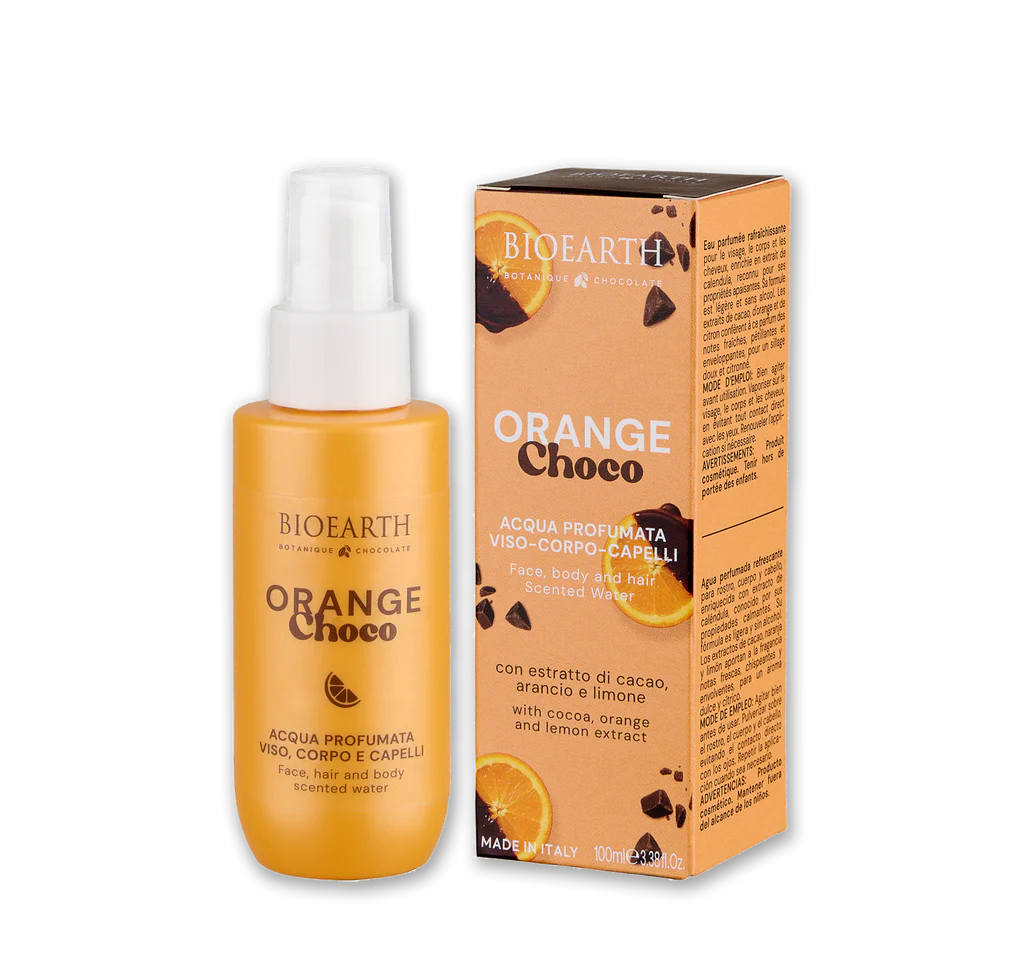 BIOEARTH Orange Choco – Acqua Profumata Corpo e Capelli