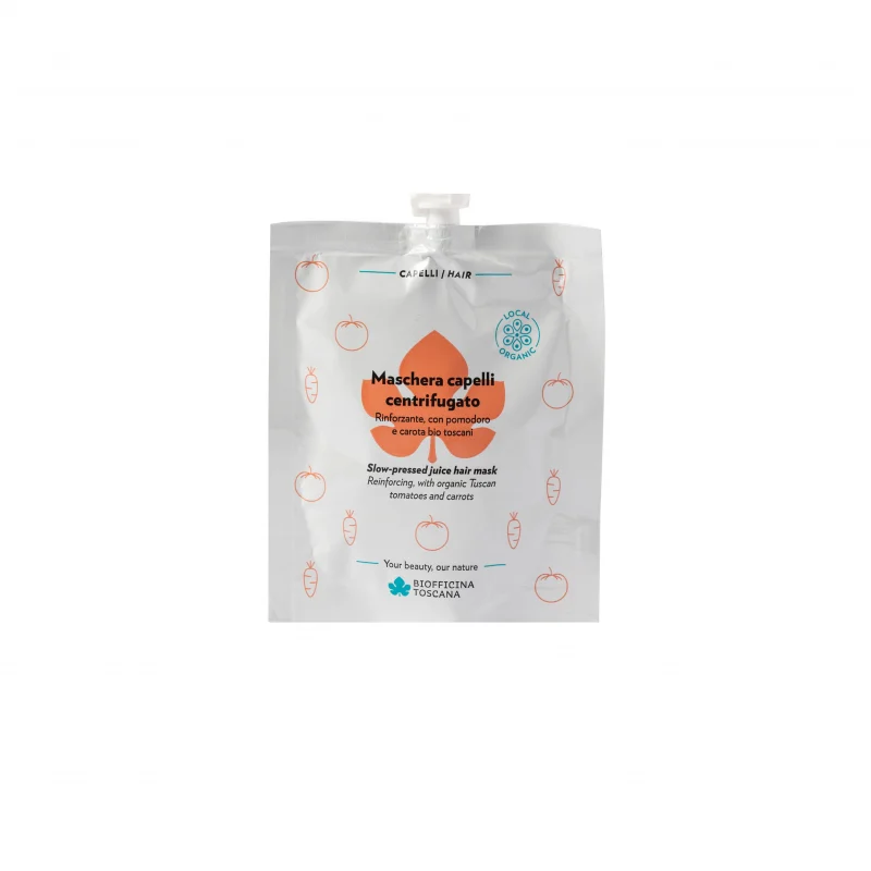 BIOFFICINA TOSCANA Maschera Capelli – Centrifugato Rinforzante 40 ml