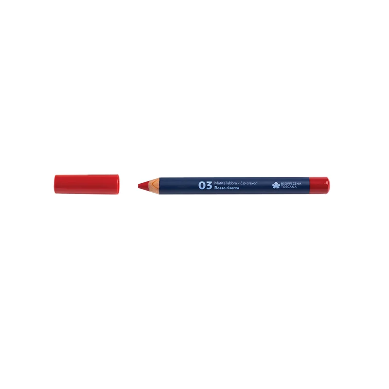 BIOFFICINA TOSCANA Matita Labbra 03 Rosso Riserva