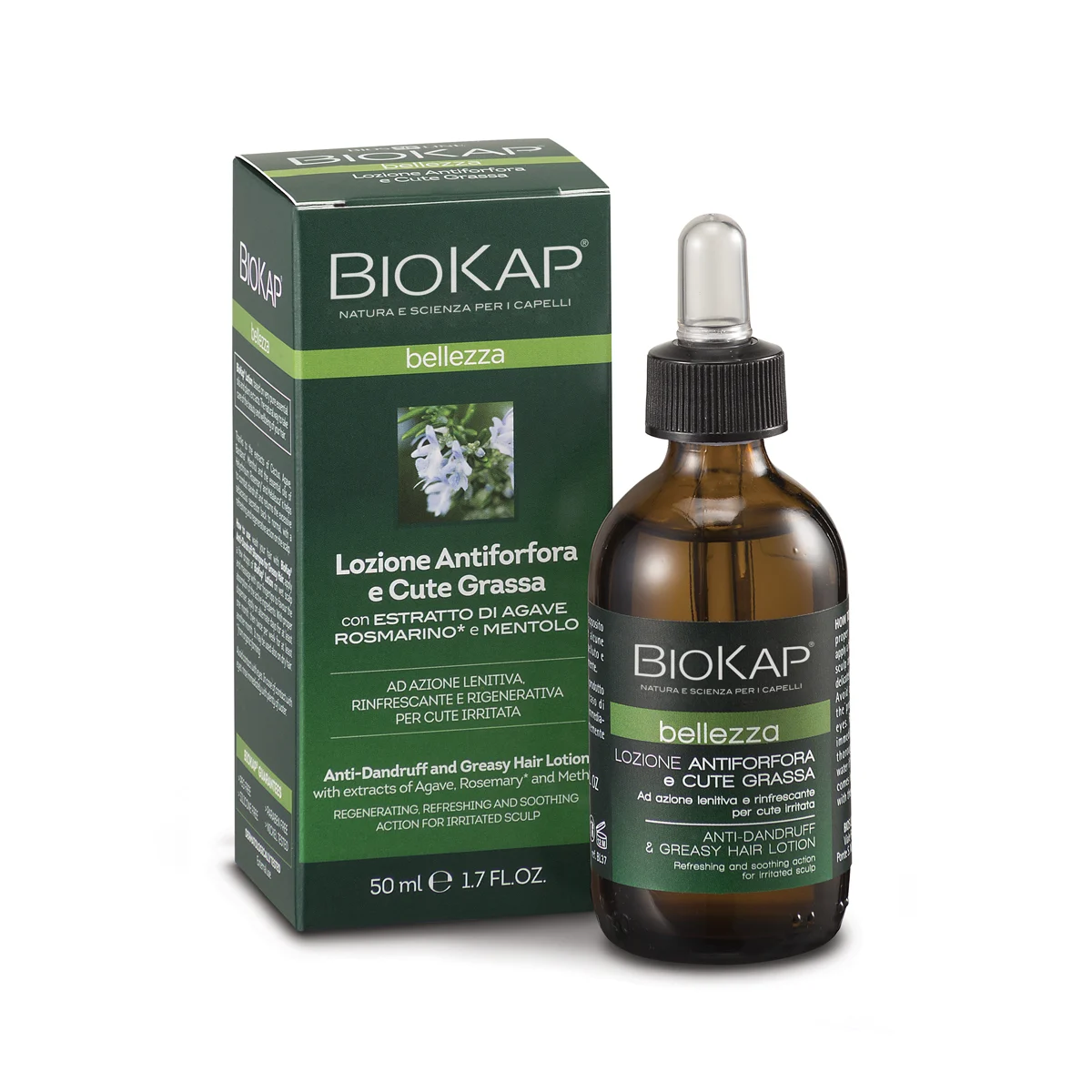 BIOKAP Lozione Antiforfora e Cute Grassa