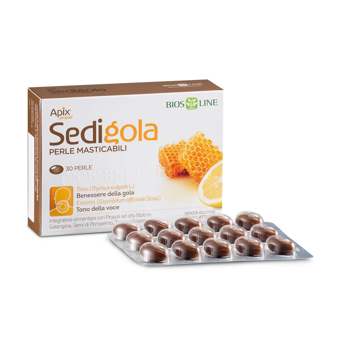 BIOS LINE Apix – Sedigola Perle Masticabili