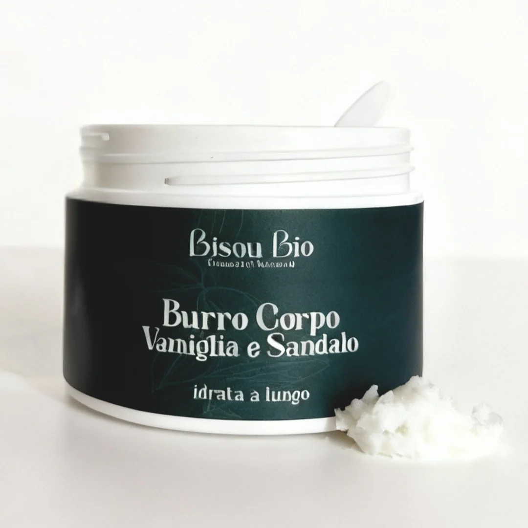 BISOUBIO Burro Corpo Idratante Vaniglia e Sandalo