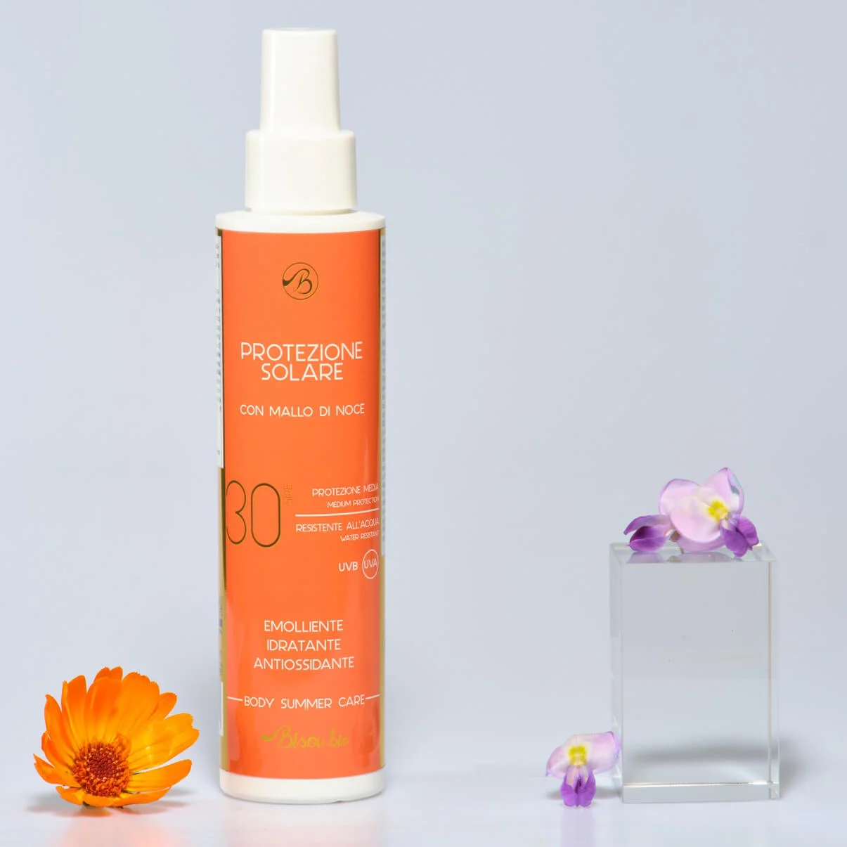 BISOUBIO Latte Solare Media Protezione SPF 30