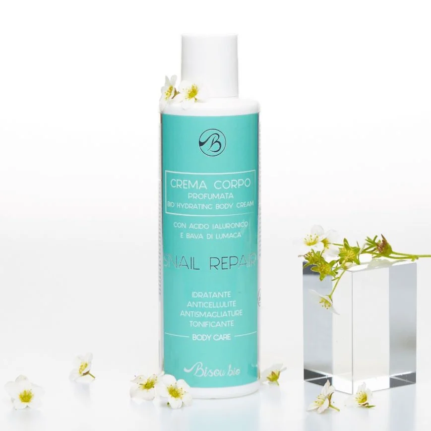 BISOUBIO Snail Repair Crema Corpo – Bava di Lumaca