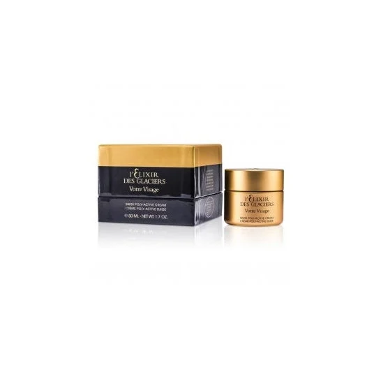 L'Elixir Des Glaciers Votre Visage Crème 50 Ml