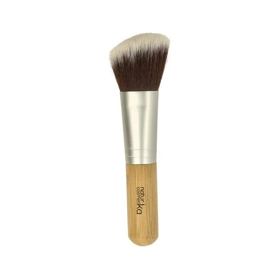 Naturcosmetika pennello per fard smussato corto 1ud
