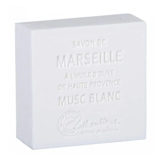 Lothantique Savon Marseille Musc Blanc 100g