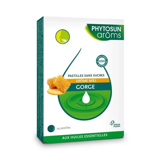 Phytosun Arôms Pastillas Sin Azúcar Miel 24uds