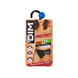 DIM Slip Mestruale Lavabile Abbondante Flow T44/46 Nero 1 Unità