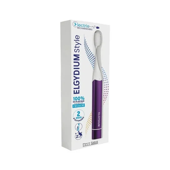 Elgydium Style Electric Cepillo Dental Eléctrico Uva 1 ud
