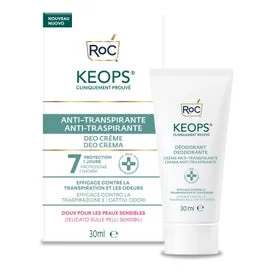 Keops Desodorante Crema Anti-Transpirante 30 ml
