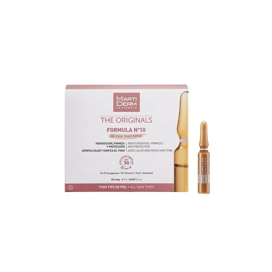 Martiderm Formula Nº10 HD Colour Touch SPF30 10 fiale