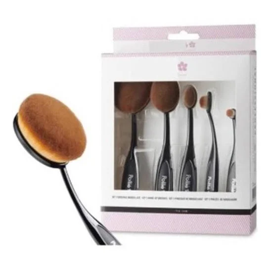 Eurostil Set 5 spazzole per il trucco