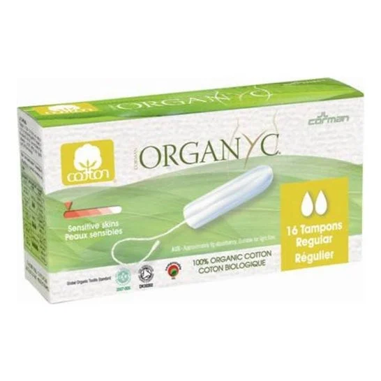 Organyc Tampon Regular senza Applicatore 16 Unità