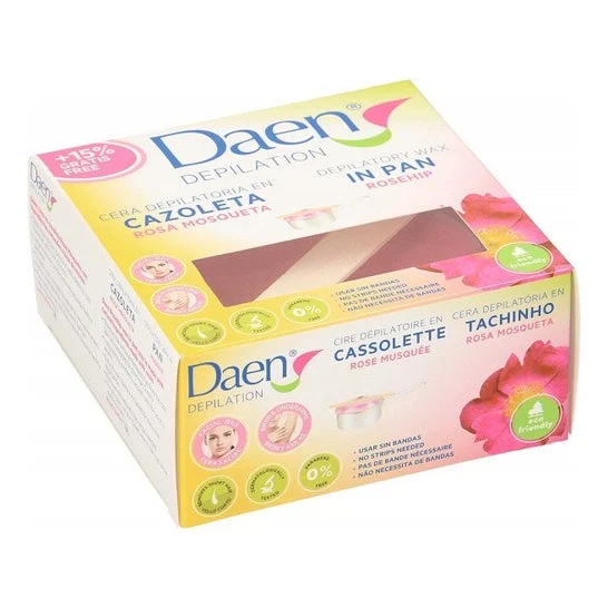 Daen Depilation Cera Depilatoria Rosa Mosqueta 100g