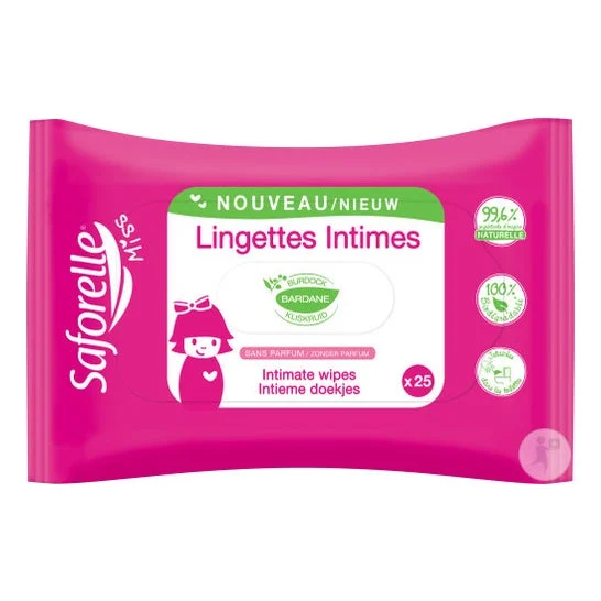Saforelle Miss Salviette 25 Unità