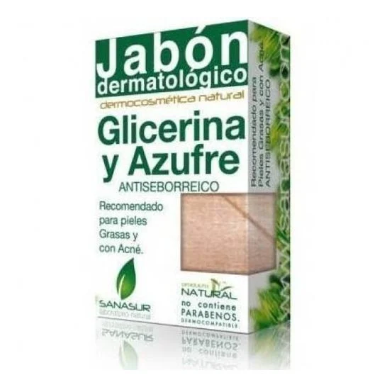 Sanasur Sapone di Glicerina di Zolfo 100g