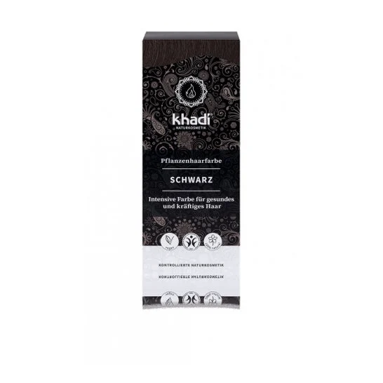 Khadi Herbal Black Dye 100% Vegeta 100g