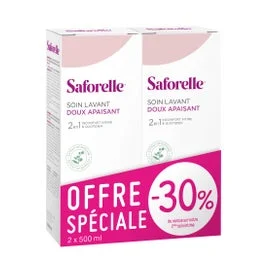 Saforelle Cura Detergente Delicata 2 X 500Ml