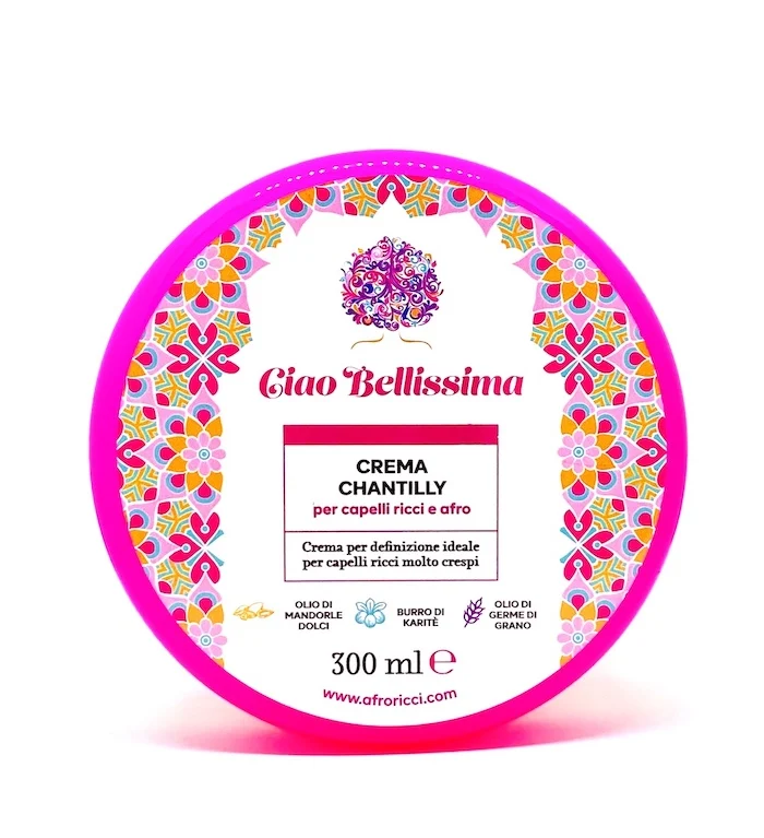 AFRORICCI Ciao Bellissima – Crema Chantilly per Capelli Ricci e Afro 300 ml