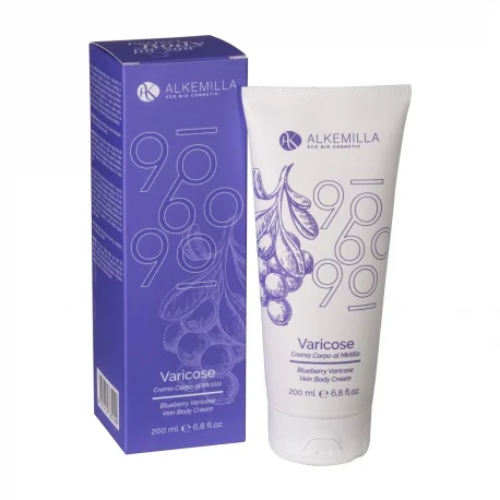 ALKEMILLA 90/60/90 Crema al Mirtillo Vene Varicose