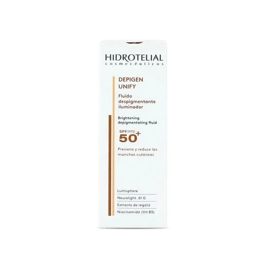 Hidrotelial Depigen Unify Fluido Despigmentante SPF50 50ml