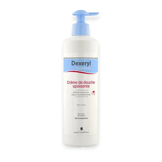 Dexeryl Essential Cleansing Cream per Atopic Dry Skin 500 Ml pompa bottiglia atopica