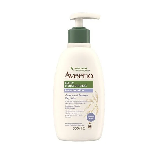 Aveeno Crema Idratante Corpo Aroma Lavanda 300ml