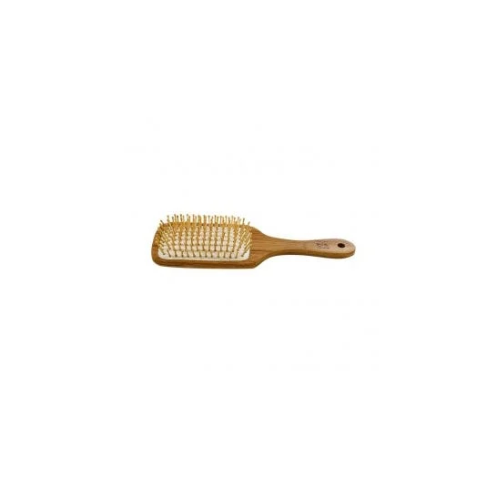 NaturaBio Cosmetics Spazzola per Capelli in Bambù Grande 1 Unità