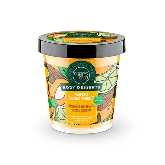 Organic Shop Mango Sugar Renewal Body Scrub 450ml
