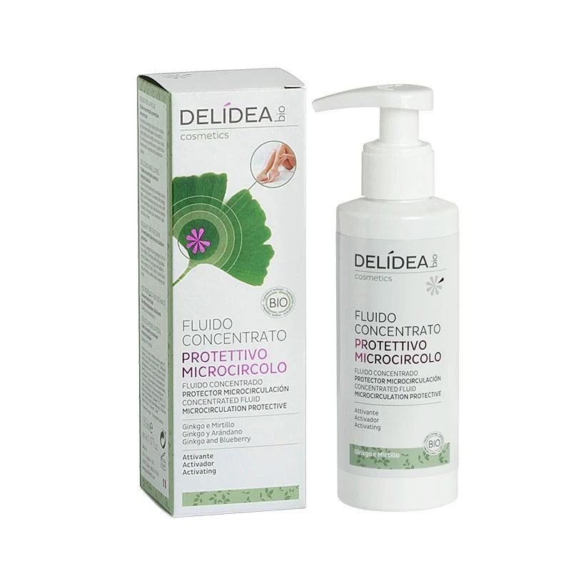 DELIDEA Ginkgo Biloba – Fluido Concentrato Protettivo del Microcircolo