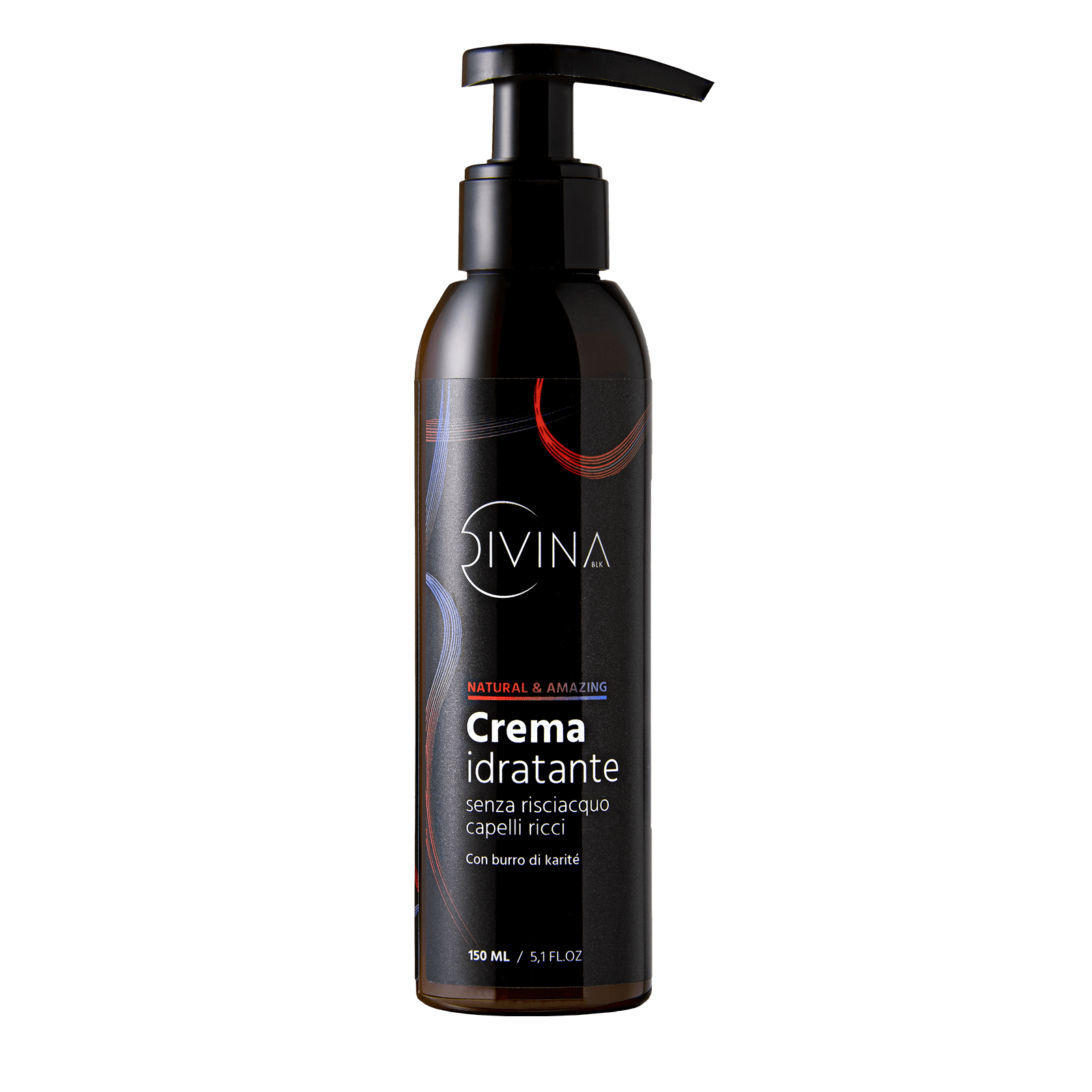 DIVINA BLK Crema Idratante Senza Risciacquo 150 ml