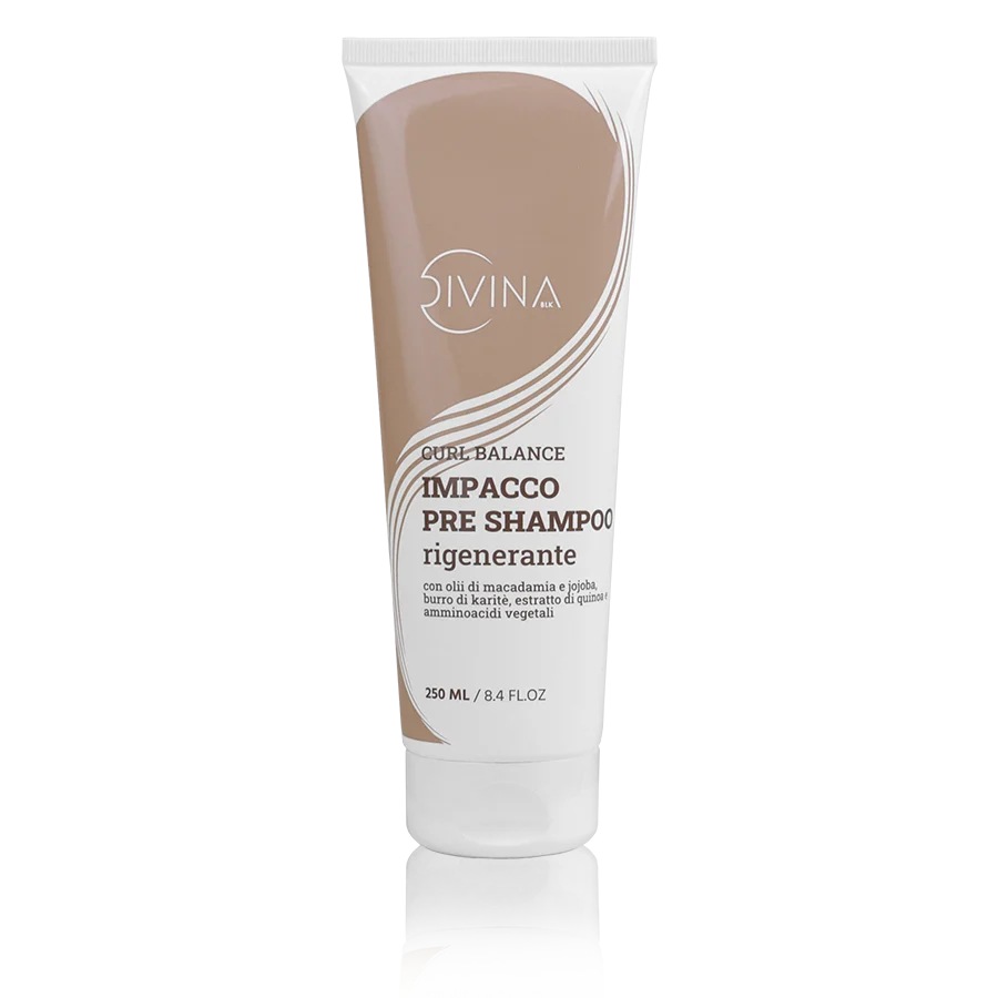 DIVINA BLK Curl Balance – Impacco Pre-Shampoo Rigenerante 250 ml