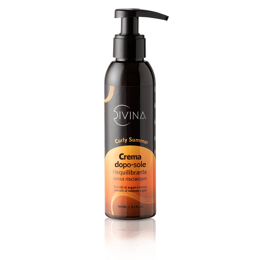 DIVINA BLK Curly Summer – Crema Capelli Doposole 150 ml