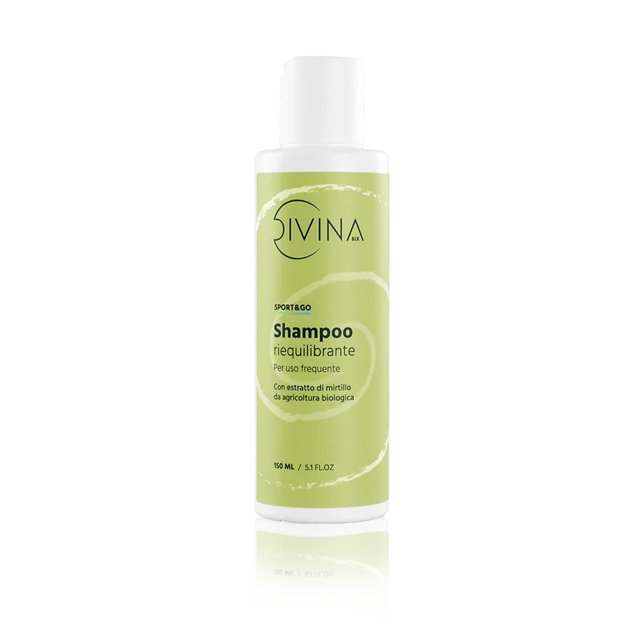 DIVINA BLK Sport & Go – Shampoo Riequilibrante Uso Frequente