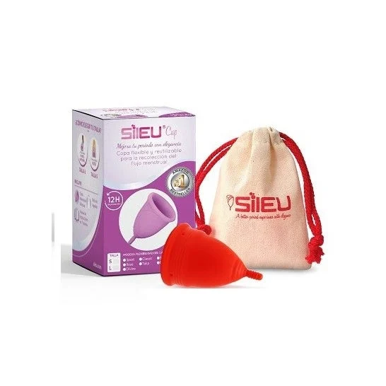 Sileu Cup Rose Red Standard Size S 1pc