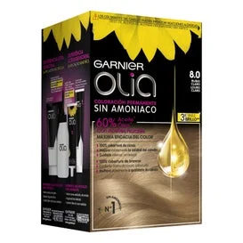 Garnier Olia Permanent Hair Color N°8.0 Biondo chiaro 4 pezzi
