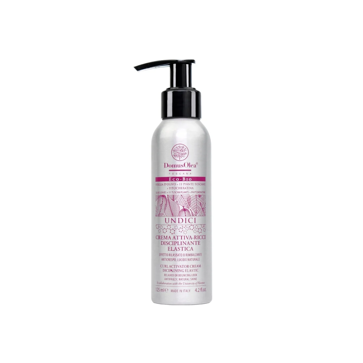 DOMUS OLEA TOSCANA Crema Attiva Ricci Disciplinante Elastica 125 ml