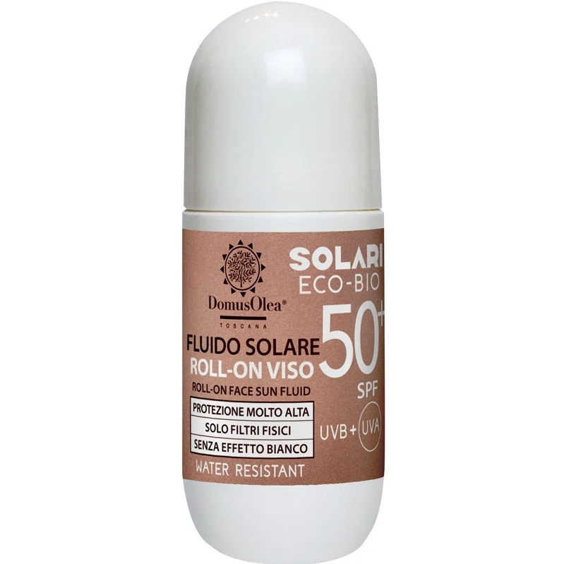 DOMUS OLEA TOSCANA Fluido Solare Roll-On Viso SPF 50+