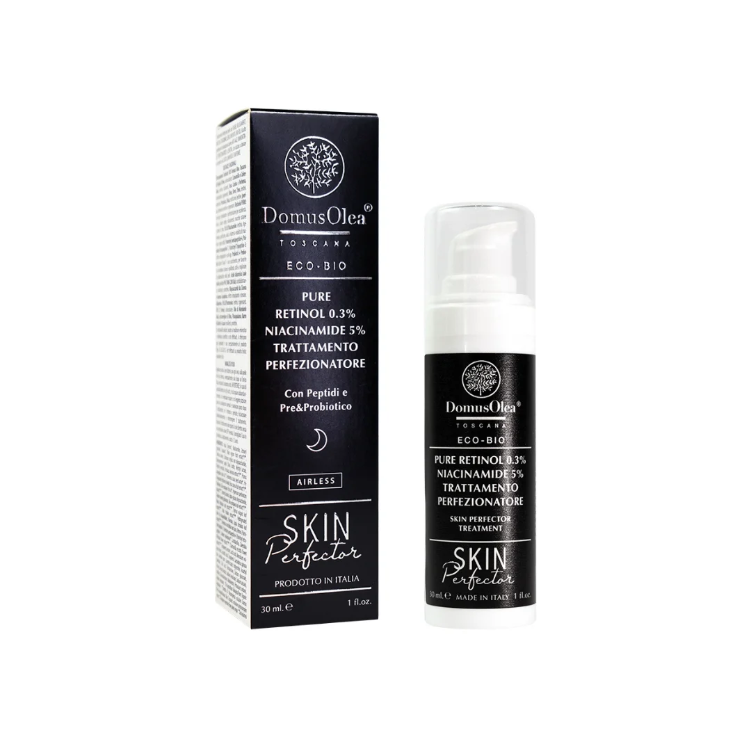 DOMUS OLEA TOSCANA Skin Perfector – Pure Retinol 0,3% Niacinamide 5% Trattamento Perfezionatore