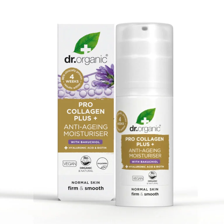 DR ORGANIC Pro Collagen Plus+ – Anti-Ageing Moisturiser with Bakuchiol
