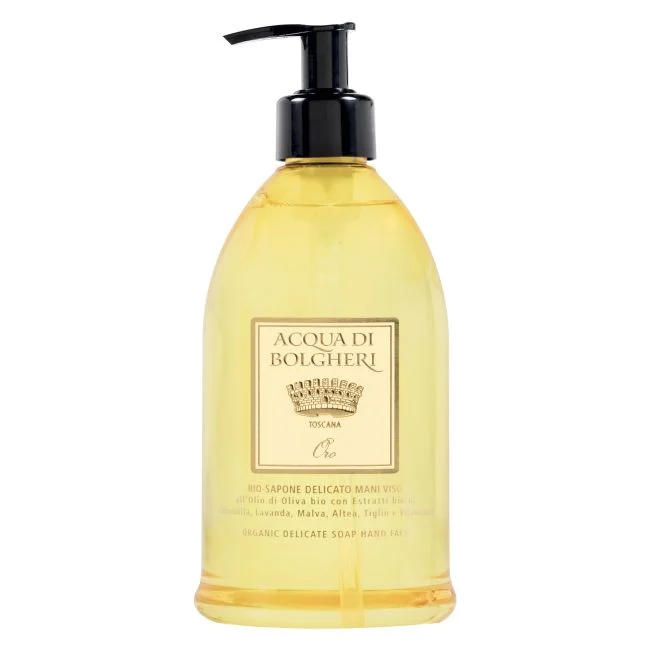 DR TAFFI Acqua di Bolgheri – Bio Sapone Delicato Mani e Viso Oro
