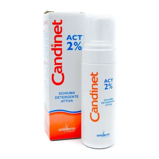 Uniderm Candinet ACT 2% Schiuma Detergente Attiva 150ml